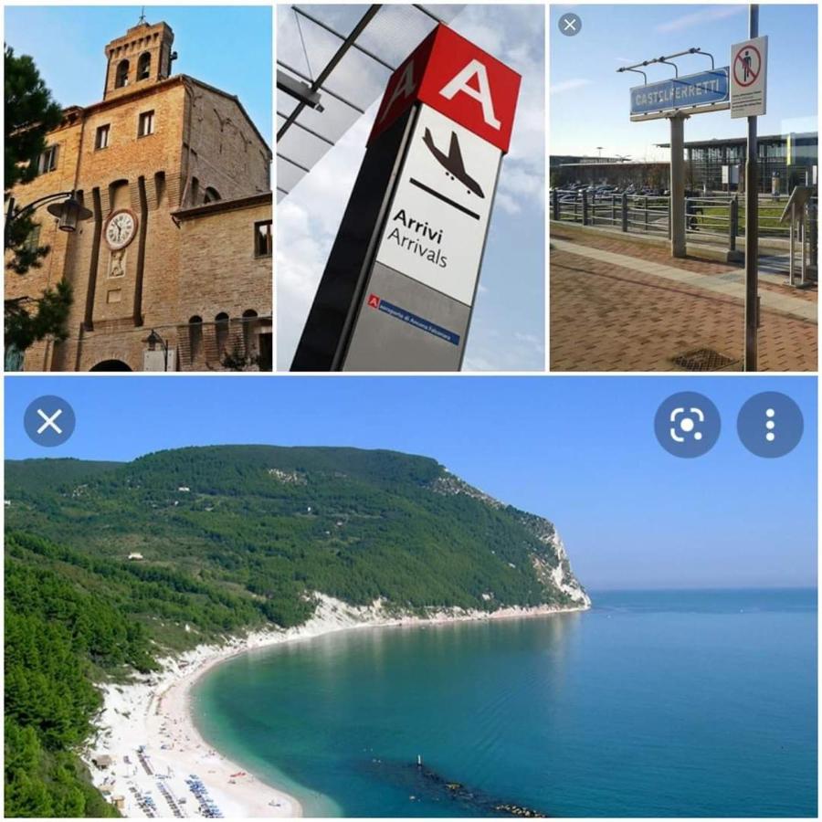 Al Castello - Aeroporto Delle Marche - Ancona Lägenhet Falconara Marittima Exteriör bild