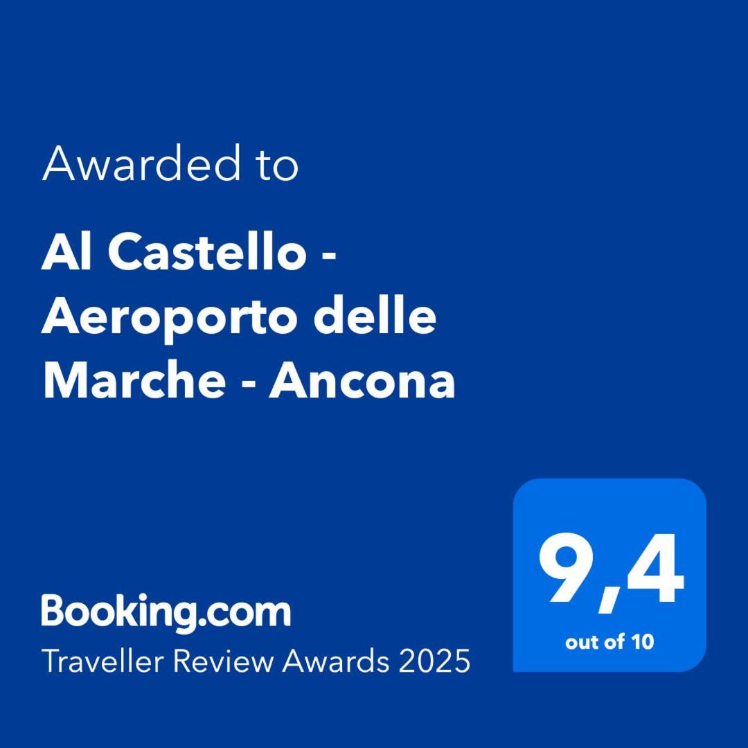 Al Castello - Aeroporto Delle Marche - Ancona Lägenhet Falconara Marittima Exteriör bild